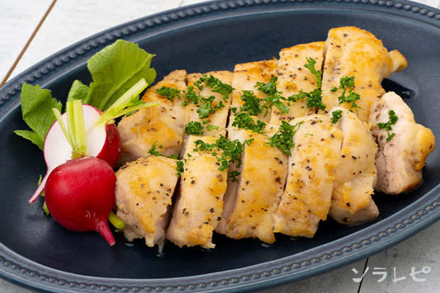 低カロリーなチキンソテー鶏肉のチーズソテーのレシピ 健康レシピと献立のソラレピ