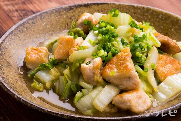 鶏肉と白菜の塩炒め_main1