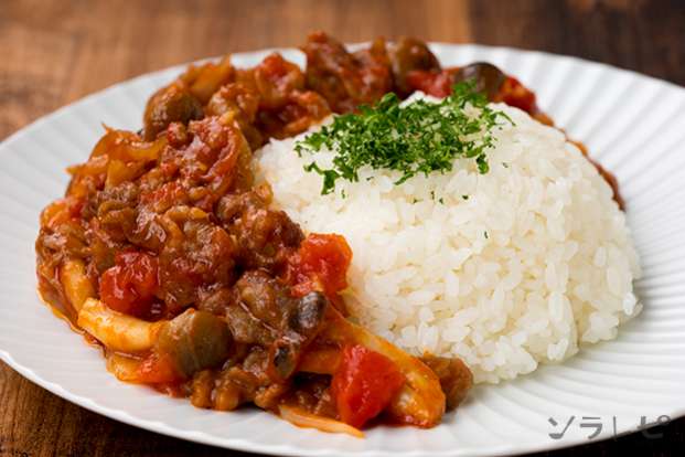 こくうまビーフストロガノフ風ご飯のレシピ 健康レシピと献立のソラレピ こくうまビーフストロガノフ風ご飯のレシピ 健康レシピと献立のソラレピ