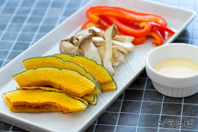野菜グリルでお手軽美肌 グリル野菜のシーザーディップのレシピ 健康レシピと献立のソラレピ 野菜グリルでお手軽美肌 グリル野菜のシーザーディップのレシピ 健康レシピと献立のソラレピ