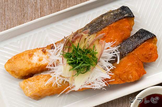 鮭と香味野菜のぶっかけポン酢_main2