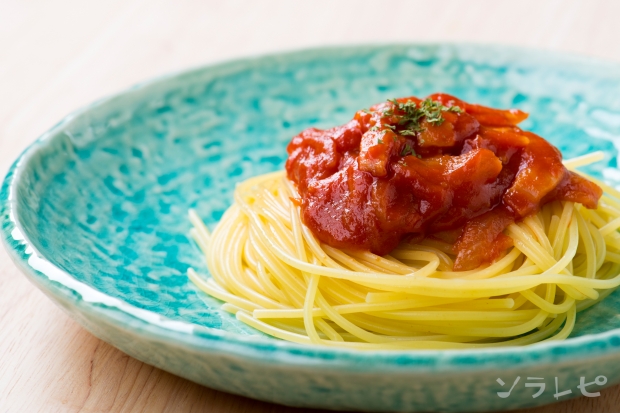 梅入りトマトスパゲッティー