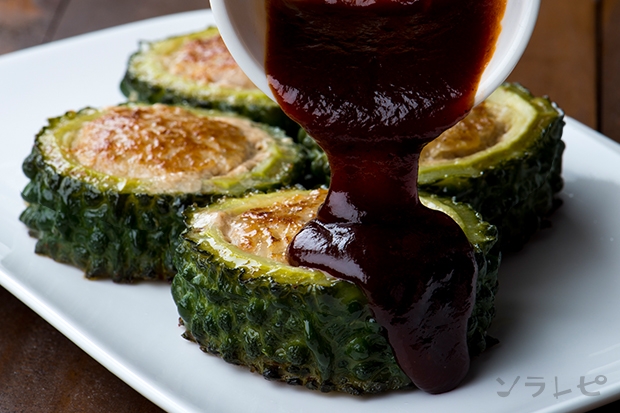 ゴーヤの肉詰め