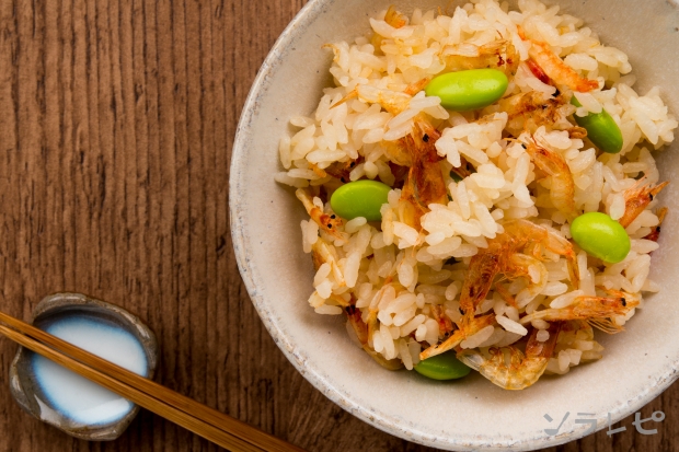 スキムミルク入り炊き込みご飯