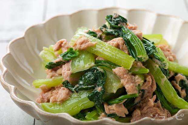 小松菜のオイスターマヨ和え