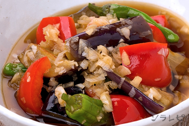 夏野菜の焼き浸し