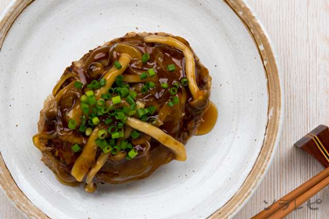 お豆腐でヘルシー和風あんかけ豆腐ハンバーグのレシピ 健康レシピと献立のソラレピ お豆腐でヘルシー和風あんかけ豆腐ハンバーグのレシピ 健康レシピと献立のソラレピ