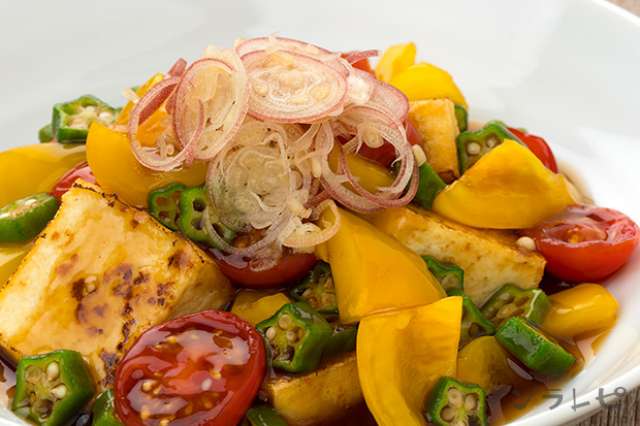 さっぱり食べられる 厚揚げの冷やし野菜あんかけのレシピ ソラレピ