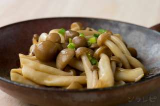 しめじのバターポン酢