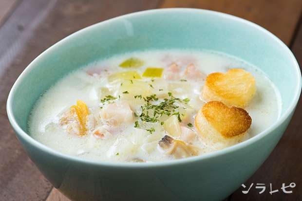 クラムチャウダー