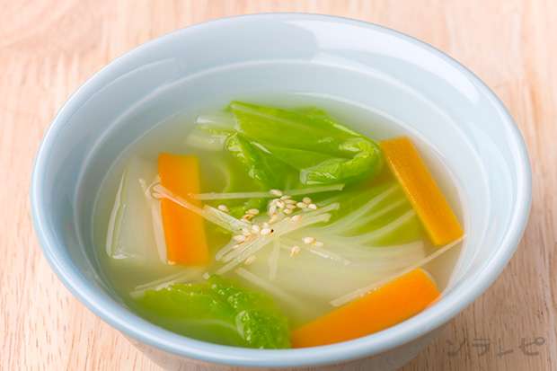 白菜とショウガの中華スープ_main1