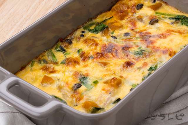 重たくないので朝食にもおすすめ かぼちゃのキッシュ風のレシピ ソラレピ