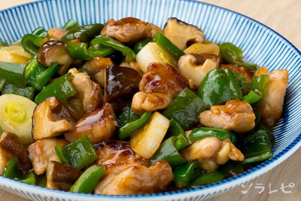 鶏肉とピーマンの炒め物のレシピ ソラレピ