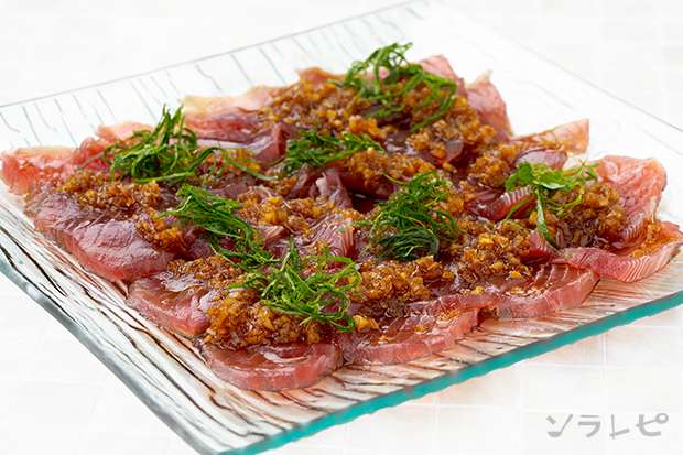 かつおのカルパッチョ