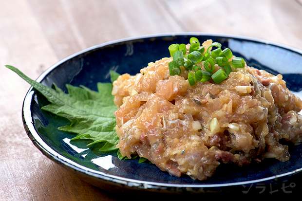 アジのなめろう