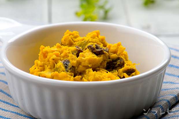 レーズン入りかぼちゃサラダ