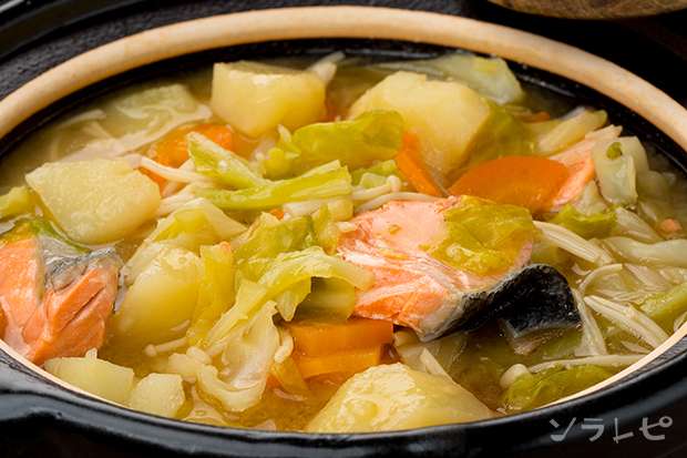 石狩鍋(鮭鍋)