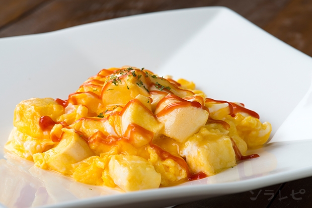 お麩のスクランブルエッグ