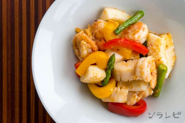 海鮮と野菜のXO醤炒め_main2