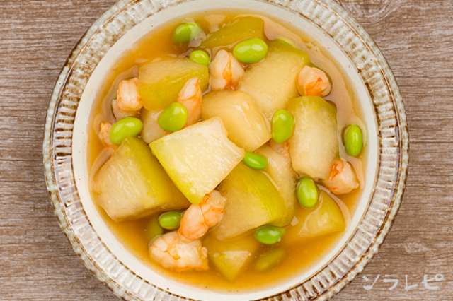 暖かくても冷たくても美味しい冬瓜の銀あんかけのレシピ ソラレピ