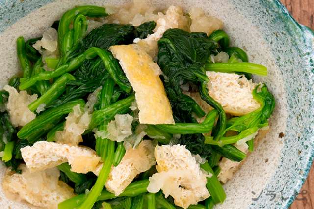 簡単さっぱり副菜ほうれん草と大根おろしのポン酢和えのレシピ ソラレピ