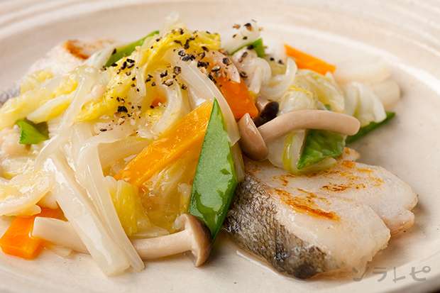 白身魚の五目野菜あんかけ