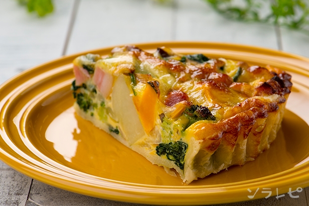 ほうれん草とジャガイモのキッシュ