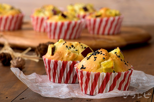 さつまいもカップケーキ