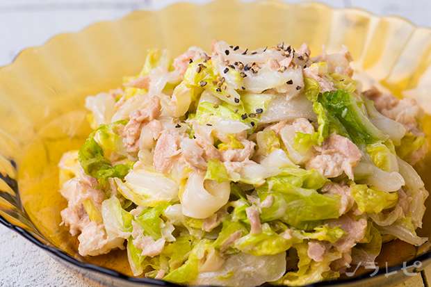 白菜とツナの和風サラダ